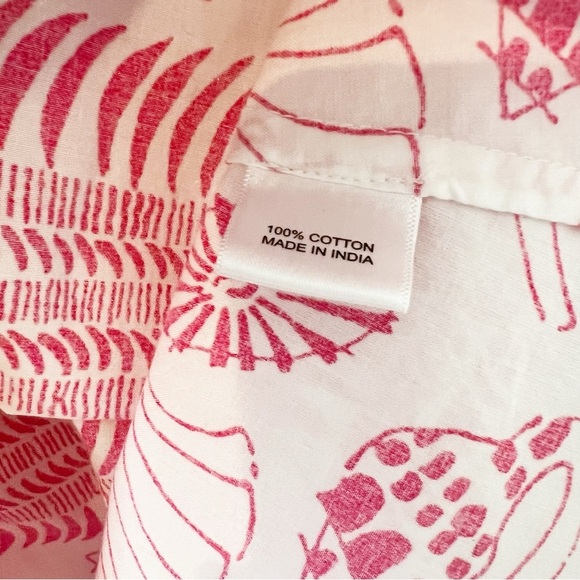 TUCKERNUCK Pink Coquilles Marseilla Caftan Dress Shell Coastal Size Small S - Picture 5 of 6